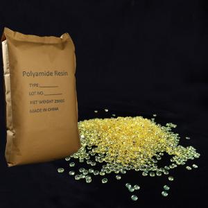 nhựa polyamide dạng hạt màu vàng cho mực in