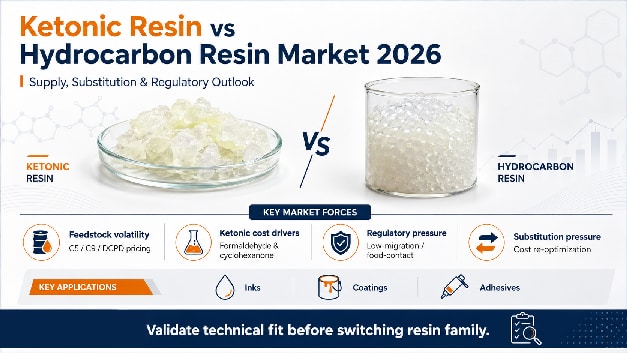 Ketonic Resin vs Hydrocarbon Resin Market 2026: Supply, Substitution and Regulatory Outlook